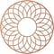 Ekena Millwork Cannes Wood Fretwork Pierced Ceiling Medallion, Cherry, 40"OD x 13 5/8"ID x 3/8"T CMWP40X40X0375CNCH - alternate 3